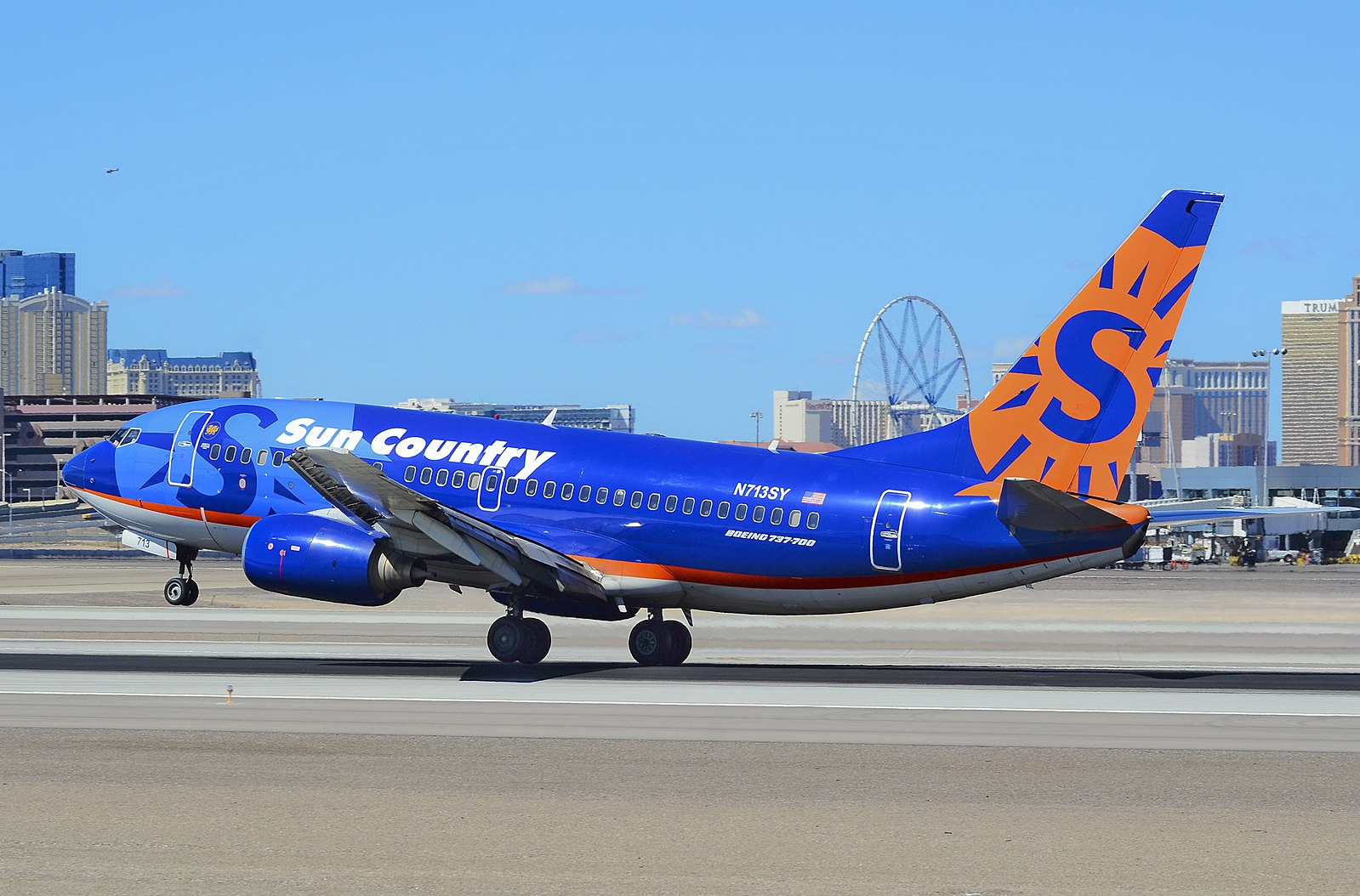 sun country airline air craft