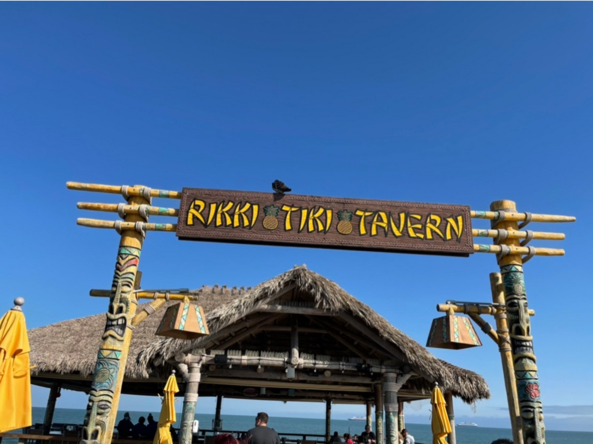 The Rikki Tiki Tavern is a great bar at the end of the Cocoa Beach Pier
