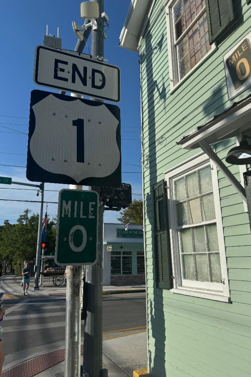 When in Key West take a photo at Mile Marker Zero, it's the beginning and end of Highway Number 1