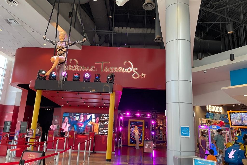 interior view of Madame Tussauds in Orlando