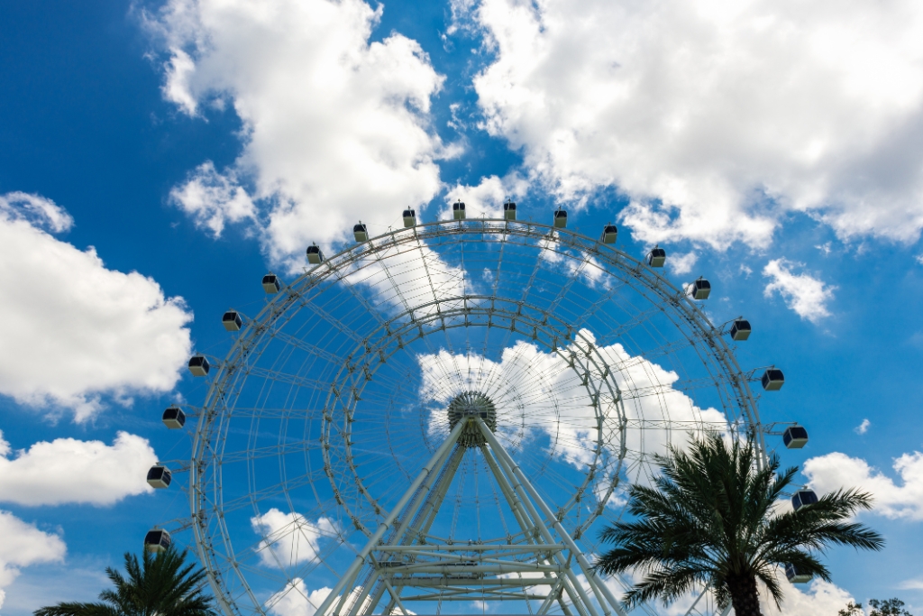 the Ferris Wheel at Orlando Eye